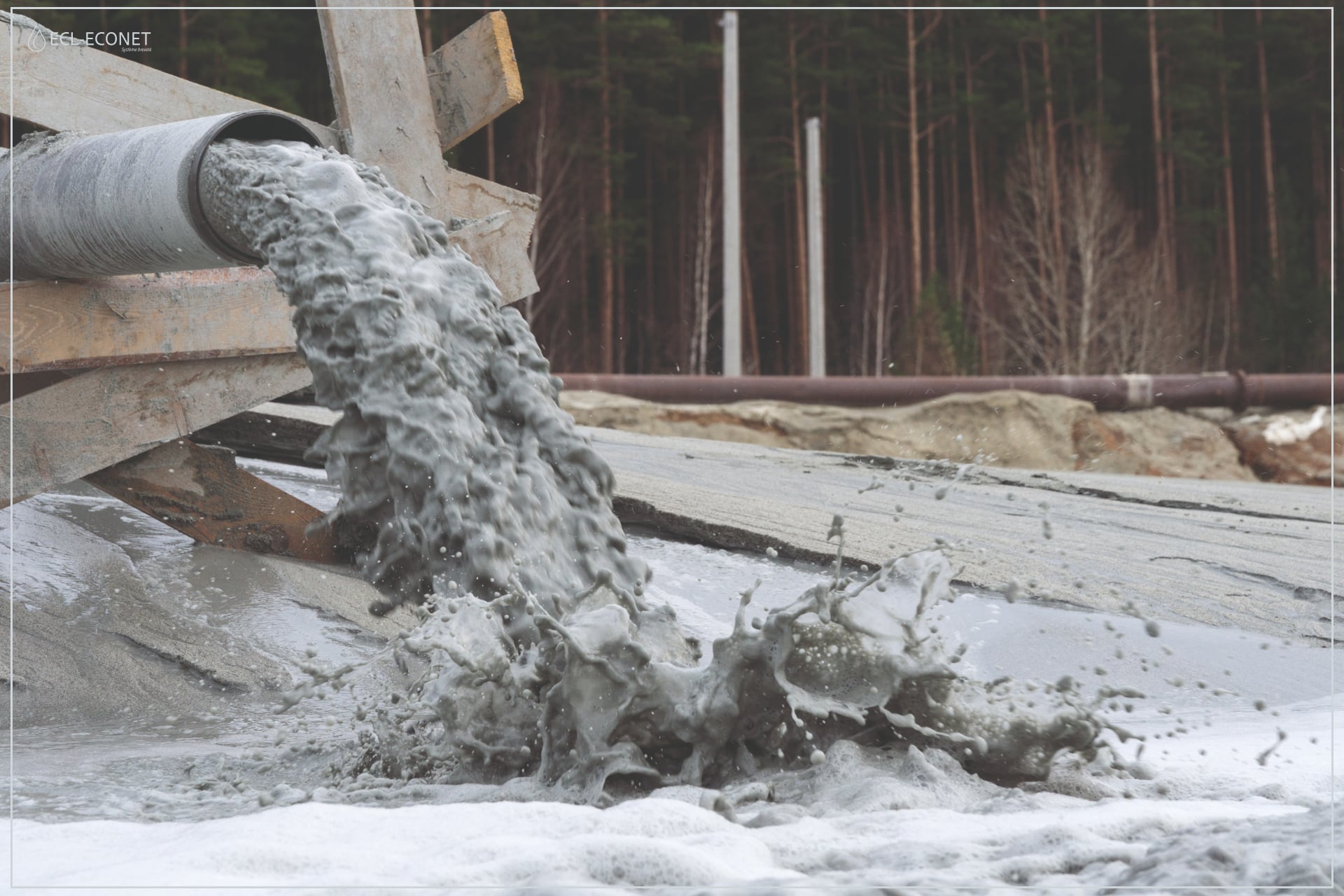 Stockage de l’eau sur chantier