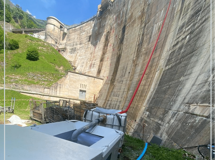 Chantier Aevia – Barrage de Fabrèges // Laruns 64